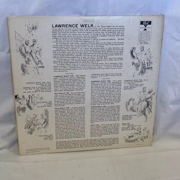 Lawrence Welk Mr. Music Maker (Vinyl, 1959) Dot Records DLP 25,164 VG+ LP Record - Picture 3 of 9